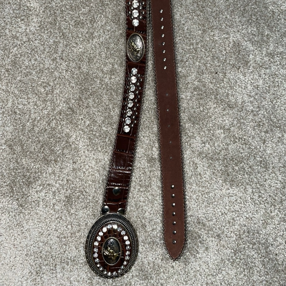 Genuine leather belt